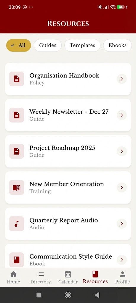 Community resources
